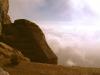 Above the clouds on Mount Sinai